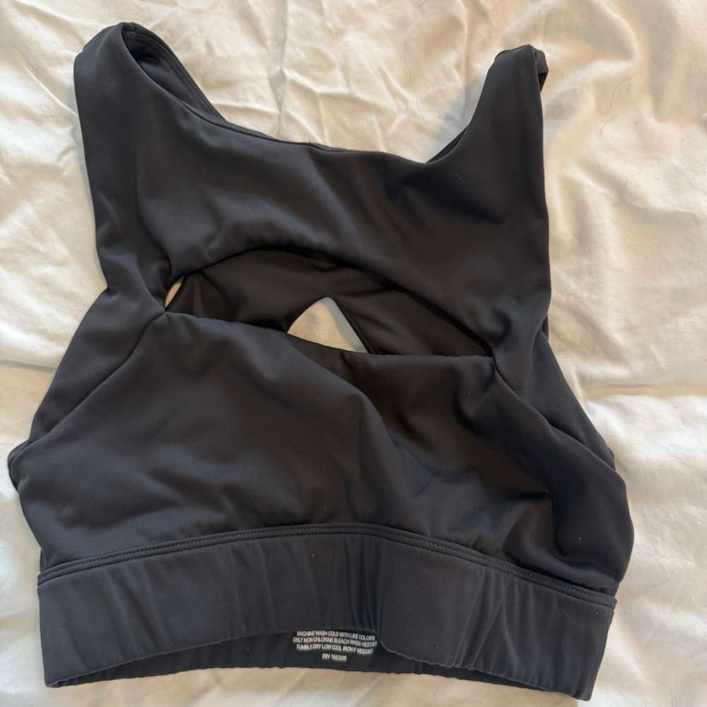 Women's Black Vitality Sports Bra